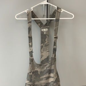 Rewash medium camo overalls
